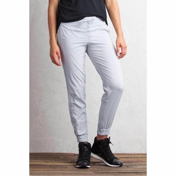Exofficio Bugs Away Sol Cool Pants In Light Gray Size 12 Gorpcore Hiking - Picture 1 of 11